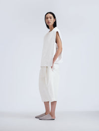 Square top in duchesse
