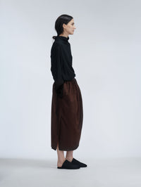 Blouse en crêpe