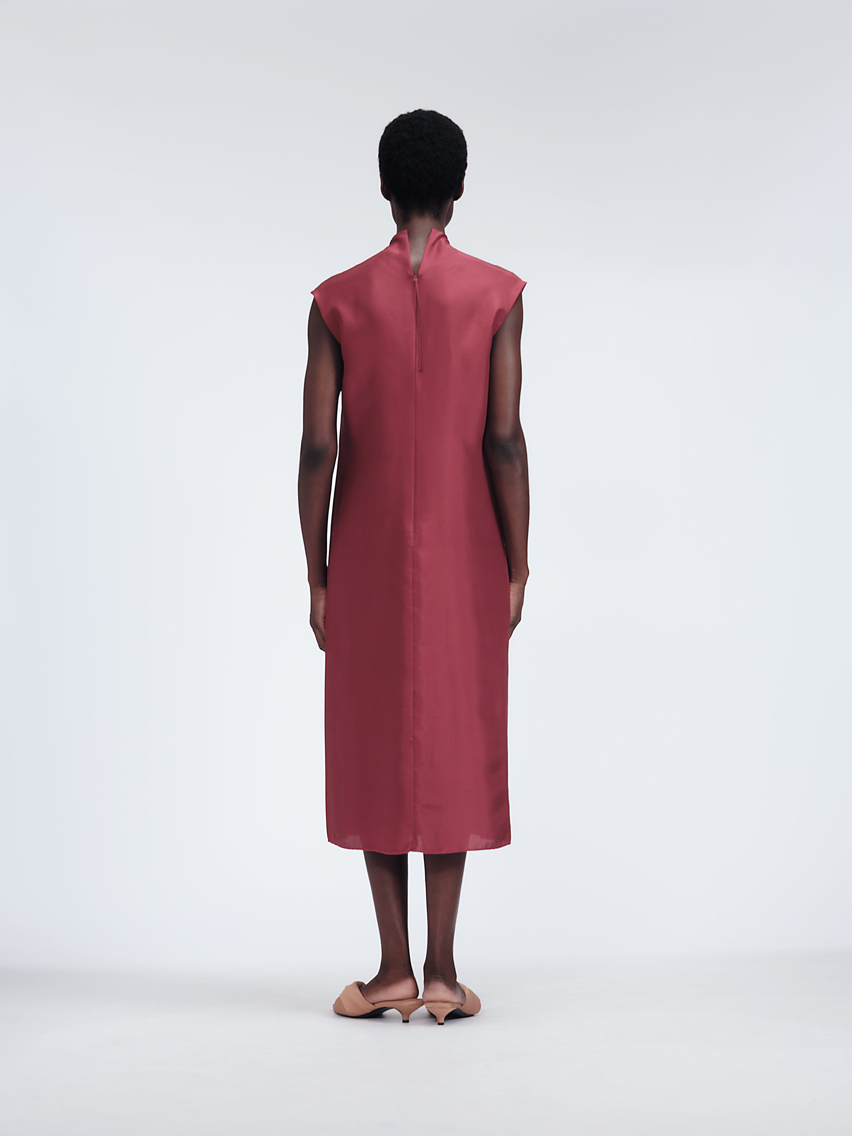 Dress in silk toile