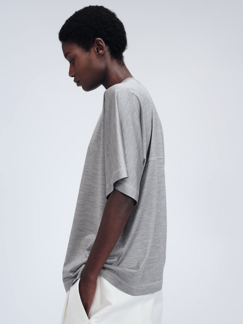 T-shirt en jersey de soie