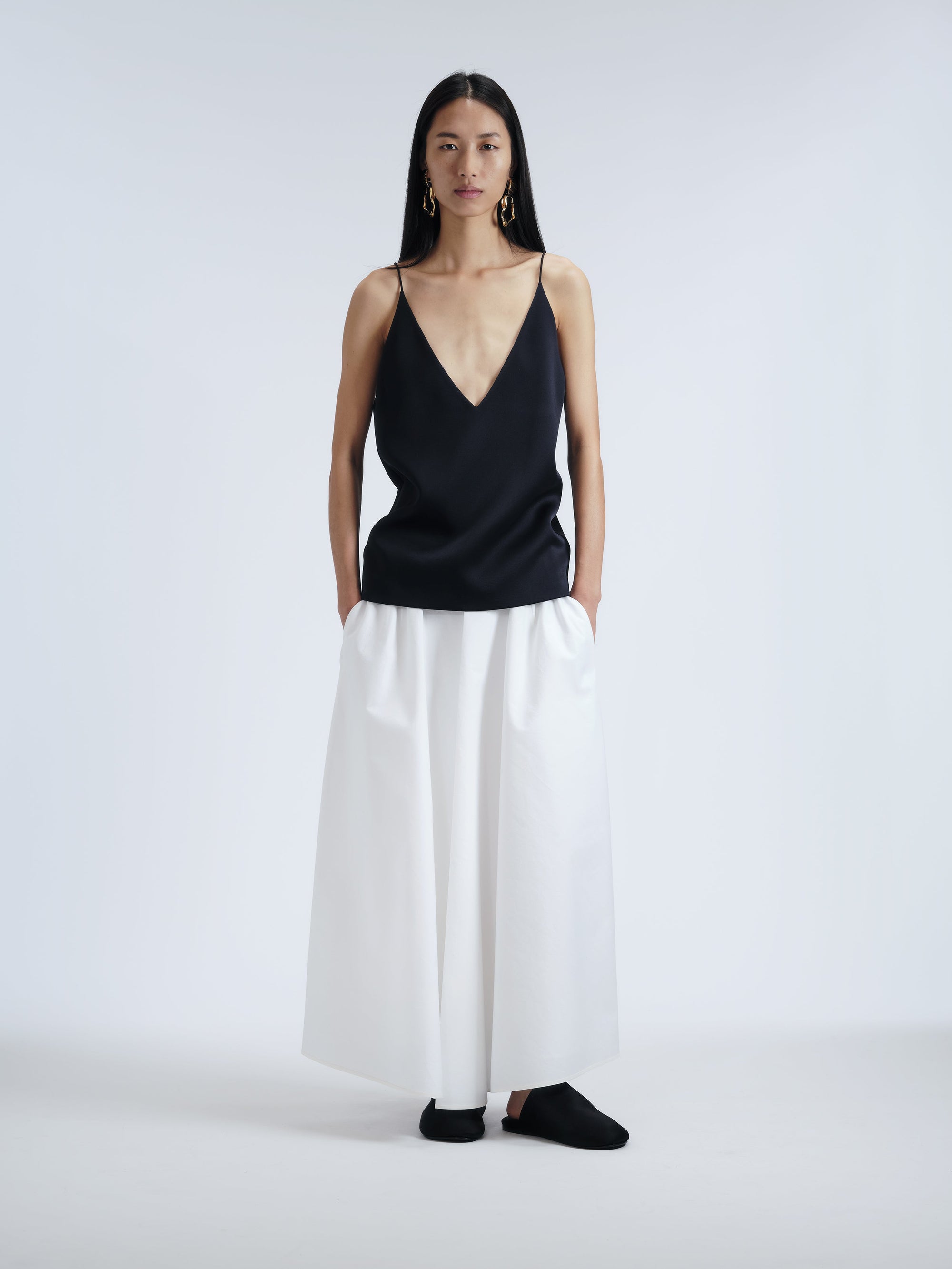 Camisole in double satin