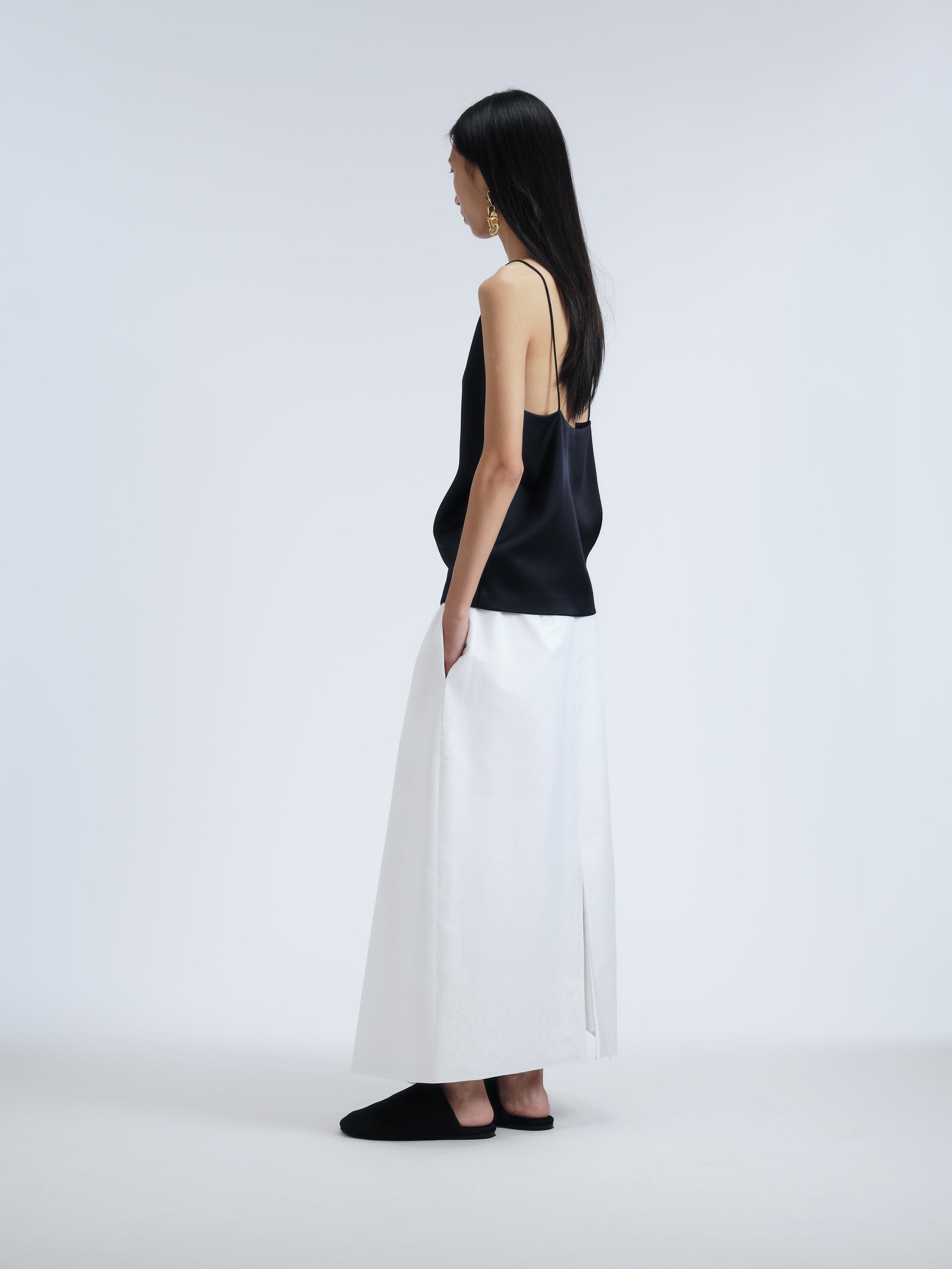 Camisole in double satin
