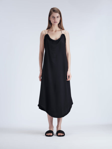 ワンピース CARVEN SILK LONG DRESS Carven Silk Long Dress - Orange Dresses, Clothing - CAV46182