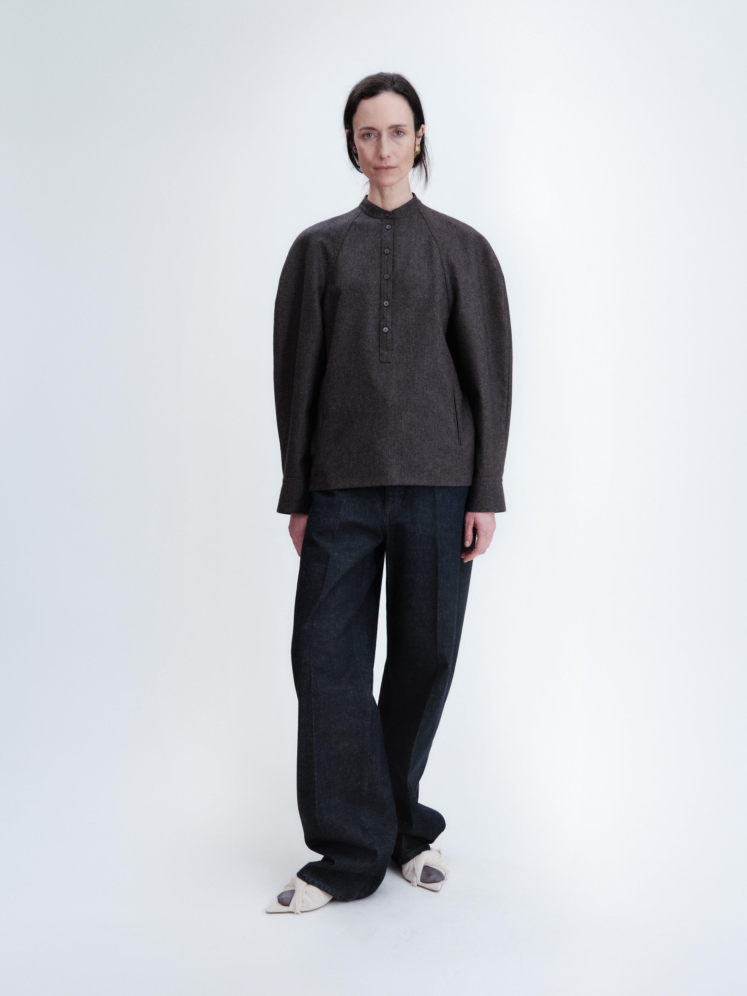 Blouse de peintre en flanelle