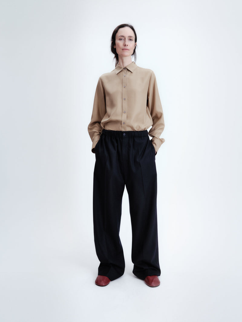 Pyjama trousers in flannel