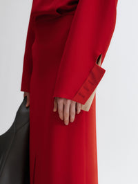Robe ajustée en cady