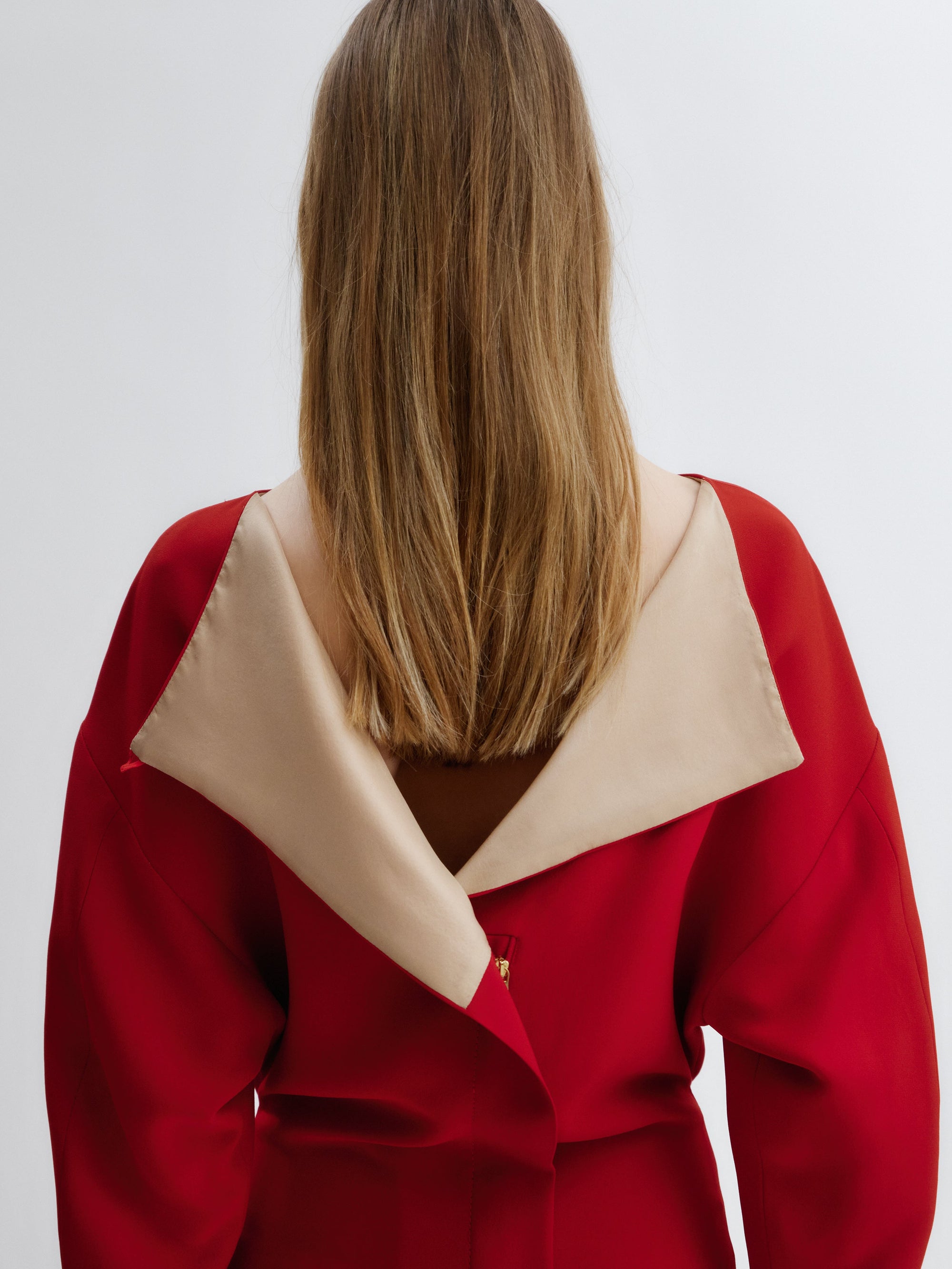 Robe ajustée en cady