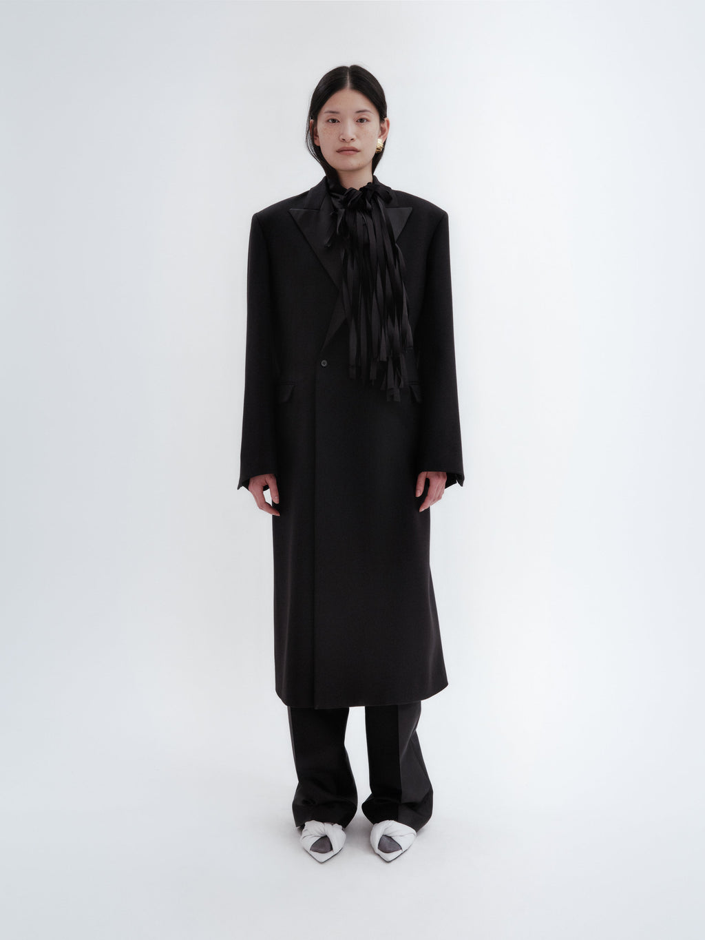 Tuxedo coat in Hopsack tuxedo