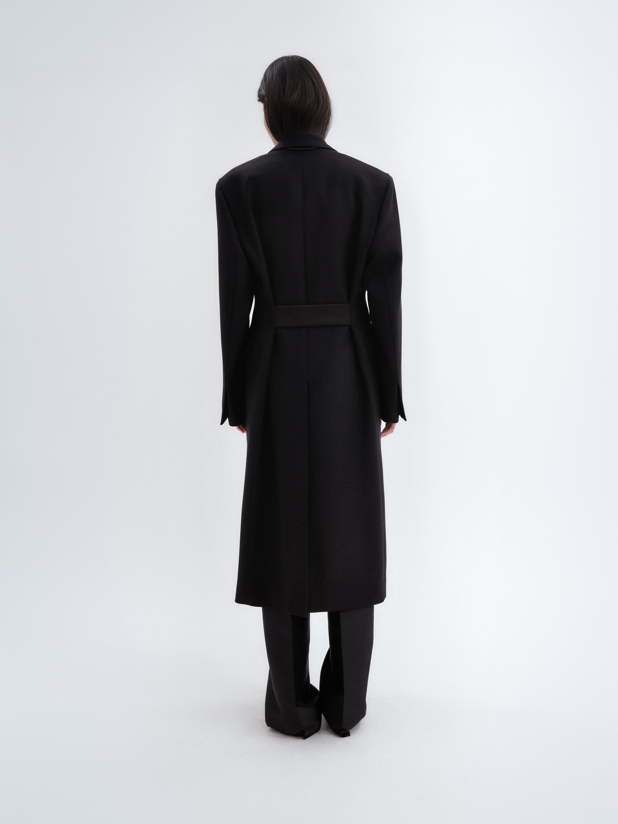Tuxedo coat in Hopsack tuxedo