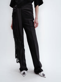 Tailored trousers in silk wool couture
