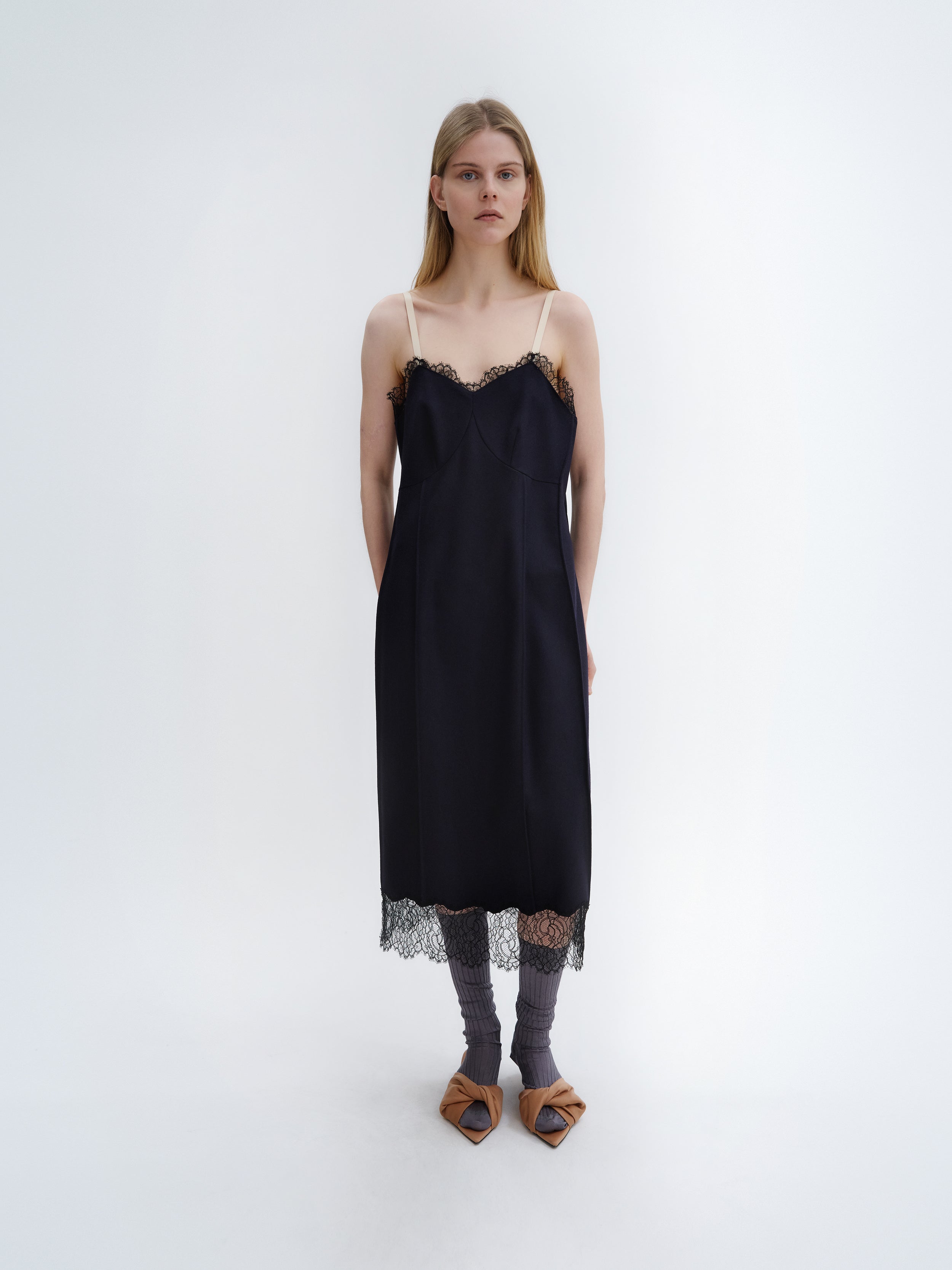Lingerie dress in flannel