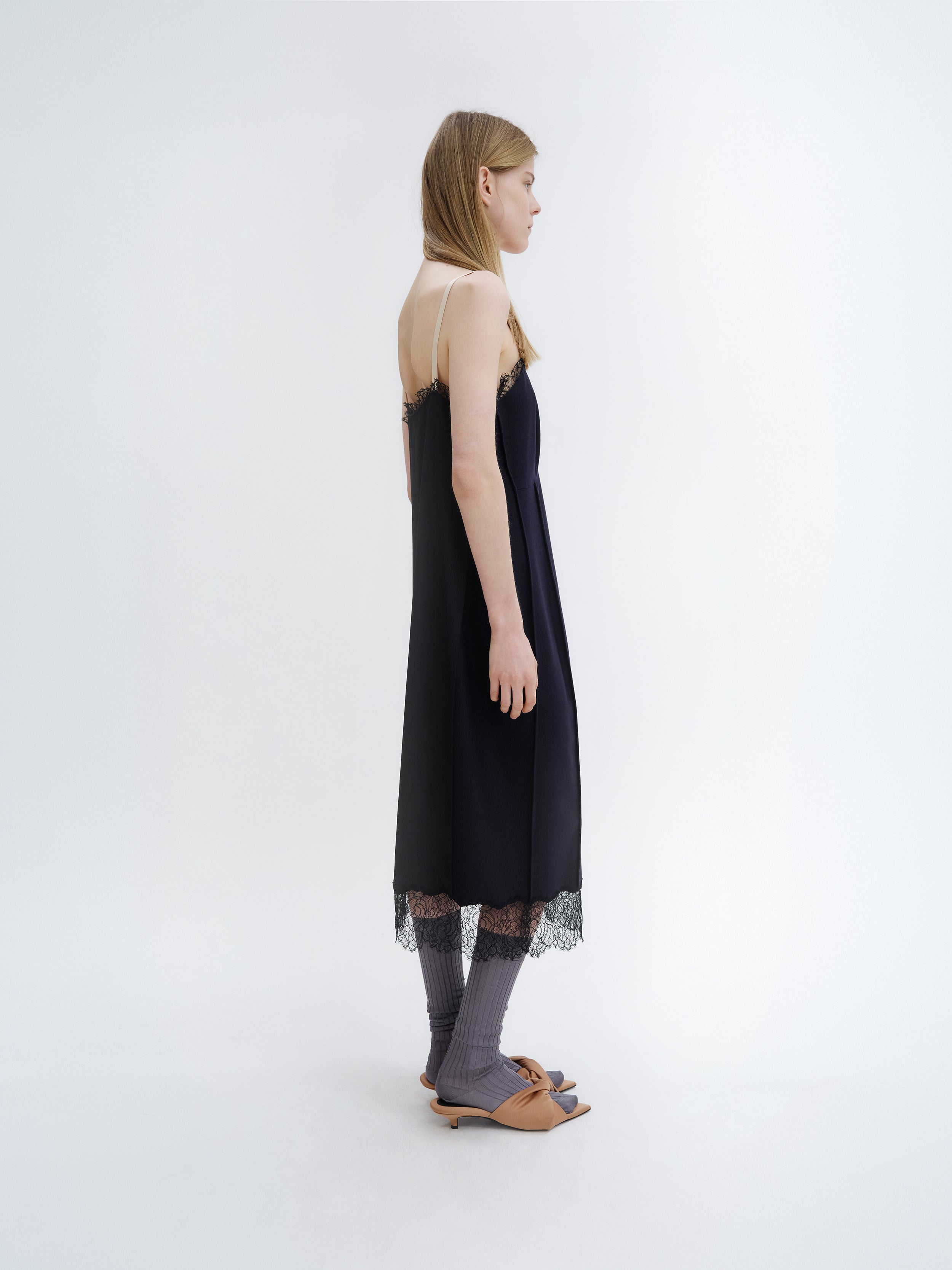 Lingerie dress in flannel