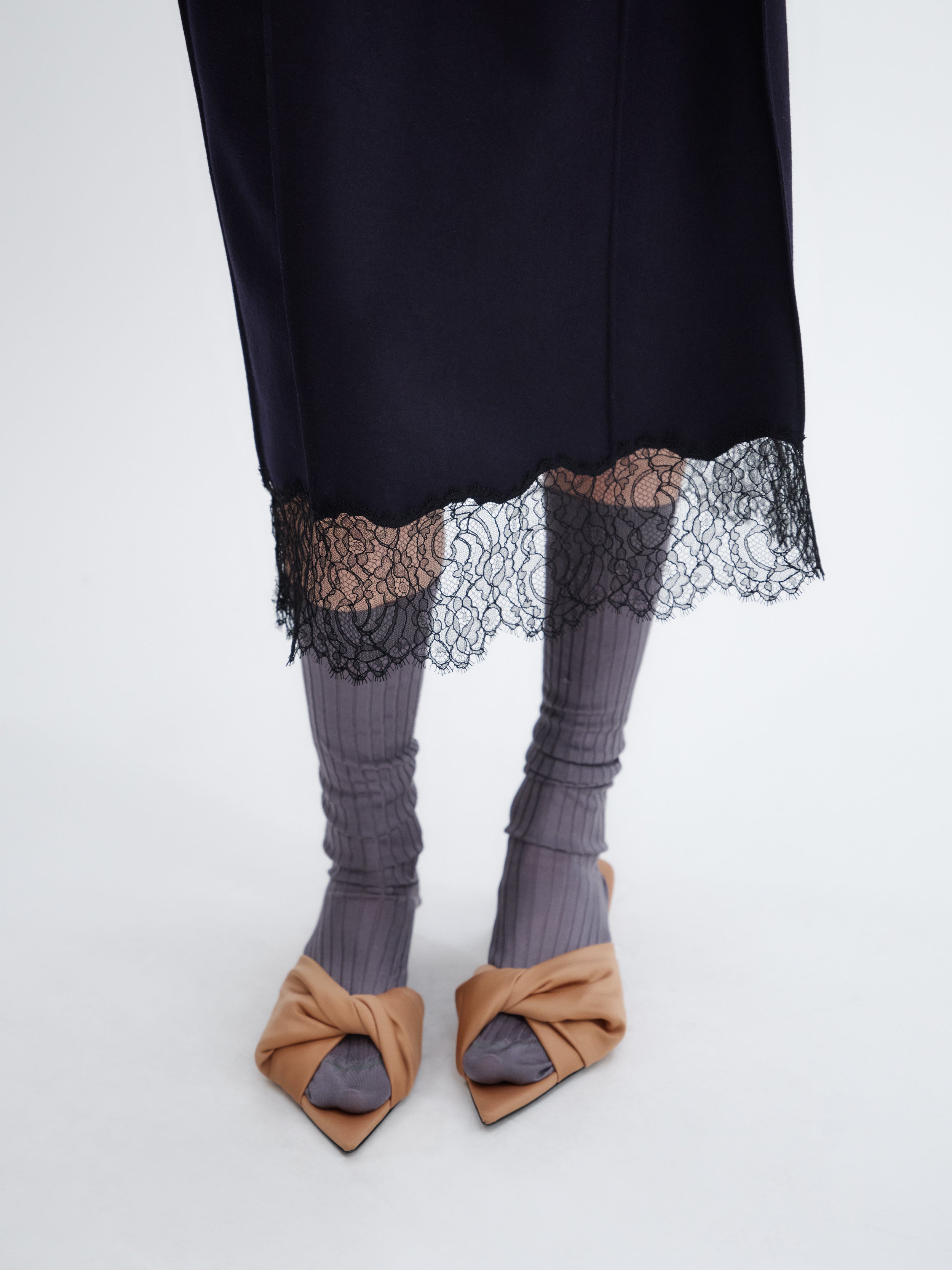 ワンピース CARVEN SS25 LINGERIE DRESS (6251K21388 ROSEPOUDRE) Carven S/S 25 Womenswear | SHOWstudio