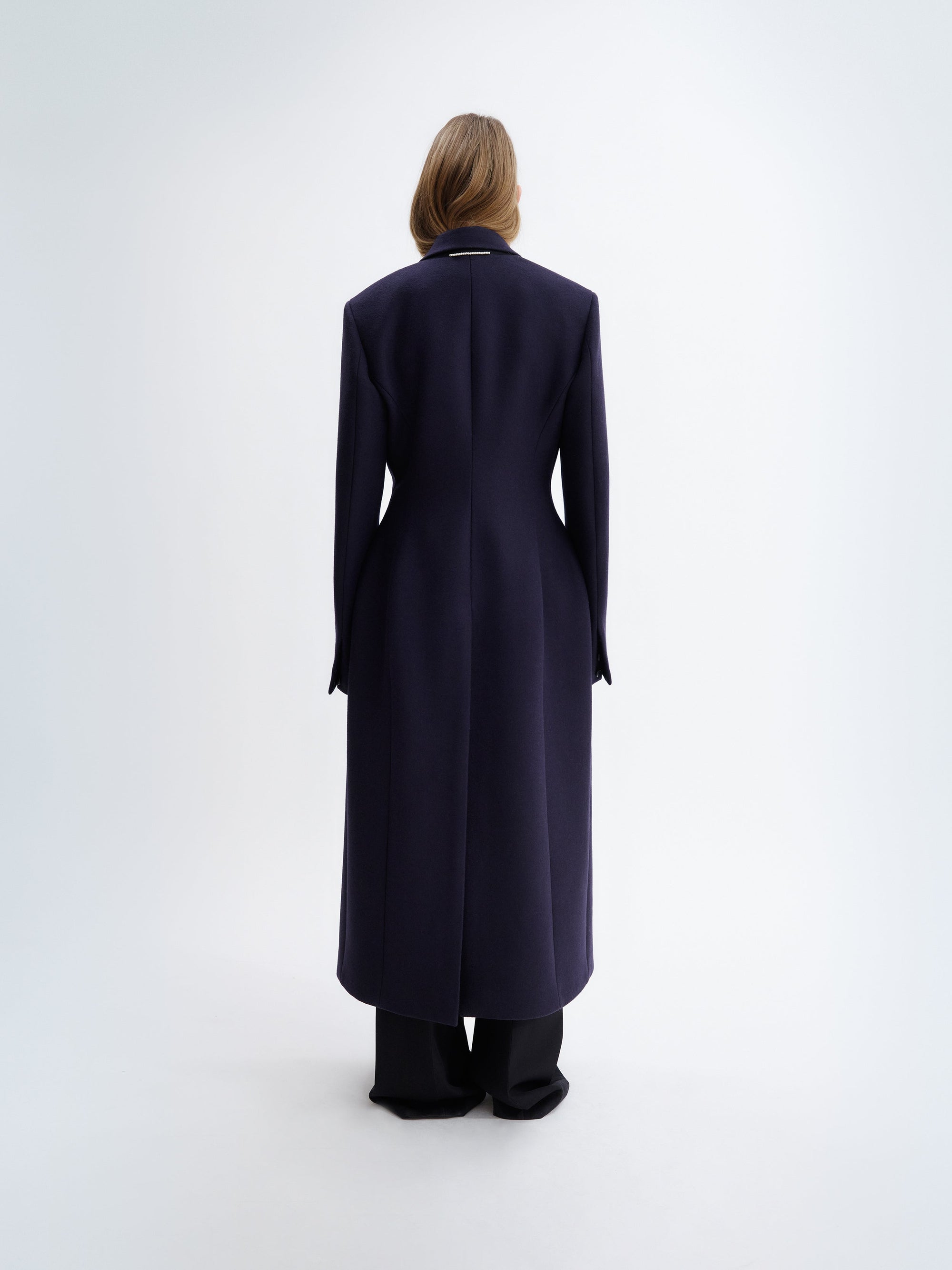 Esperanto coat in wool coating
