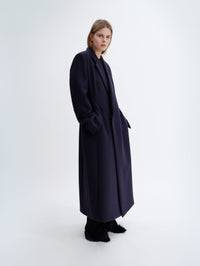 Esperanto coat in wool coating