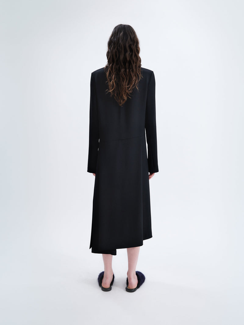 Asymmetric dress in cady