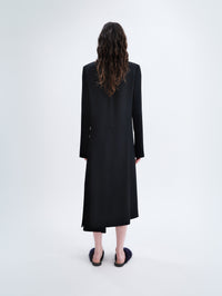 Asymmetric dress in cady
