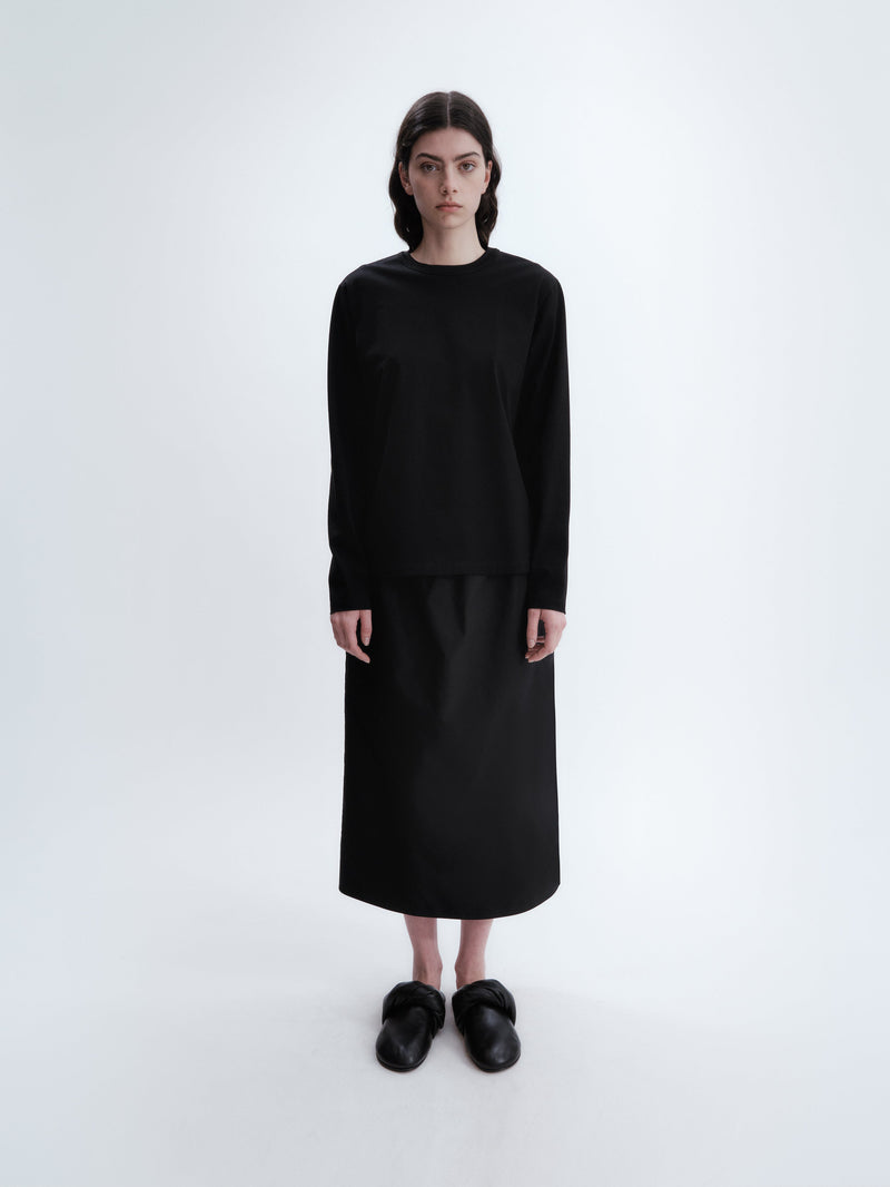 Pearl l. sleeve T-shirt in classic jersey