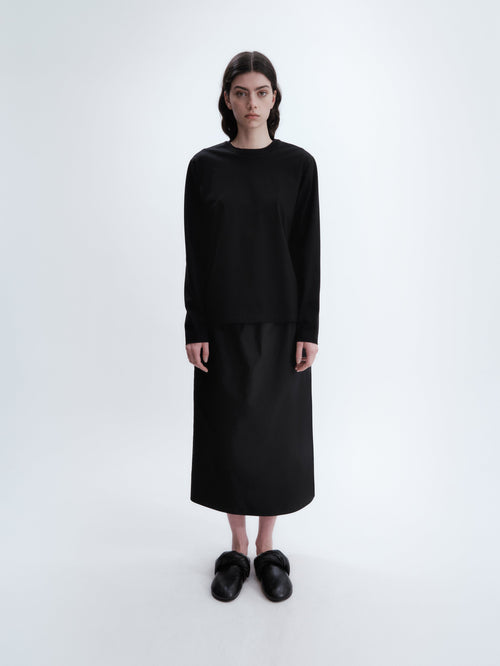 Pearl l. sleeve T-shirt in classic jersey