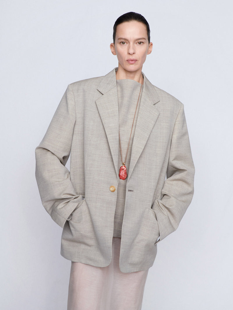 Tailored jacket in wool