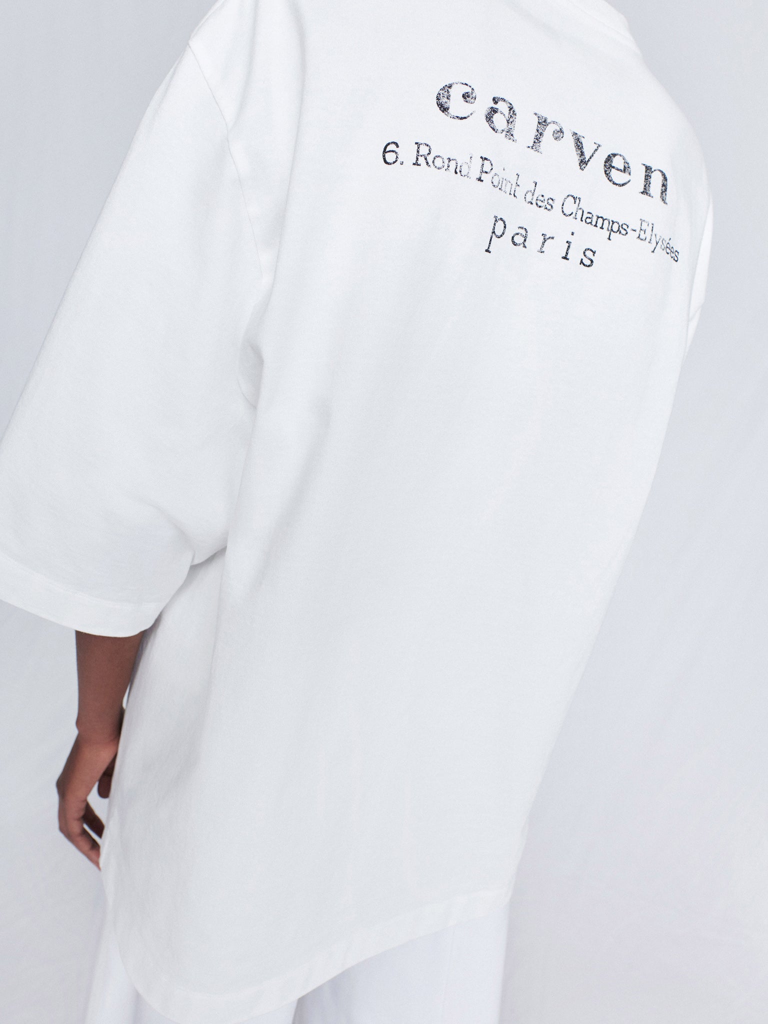 T-shirt signature en jersey épais