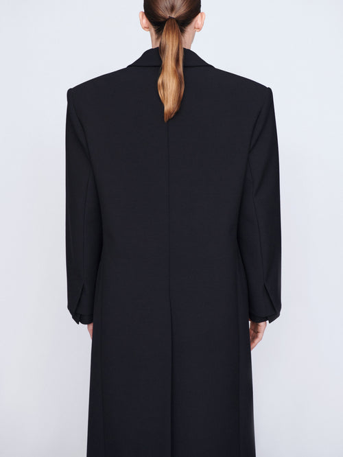 Tuxedo coat in black sport sartorial