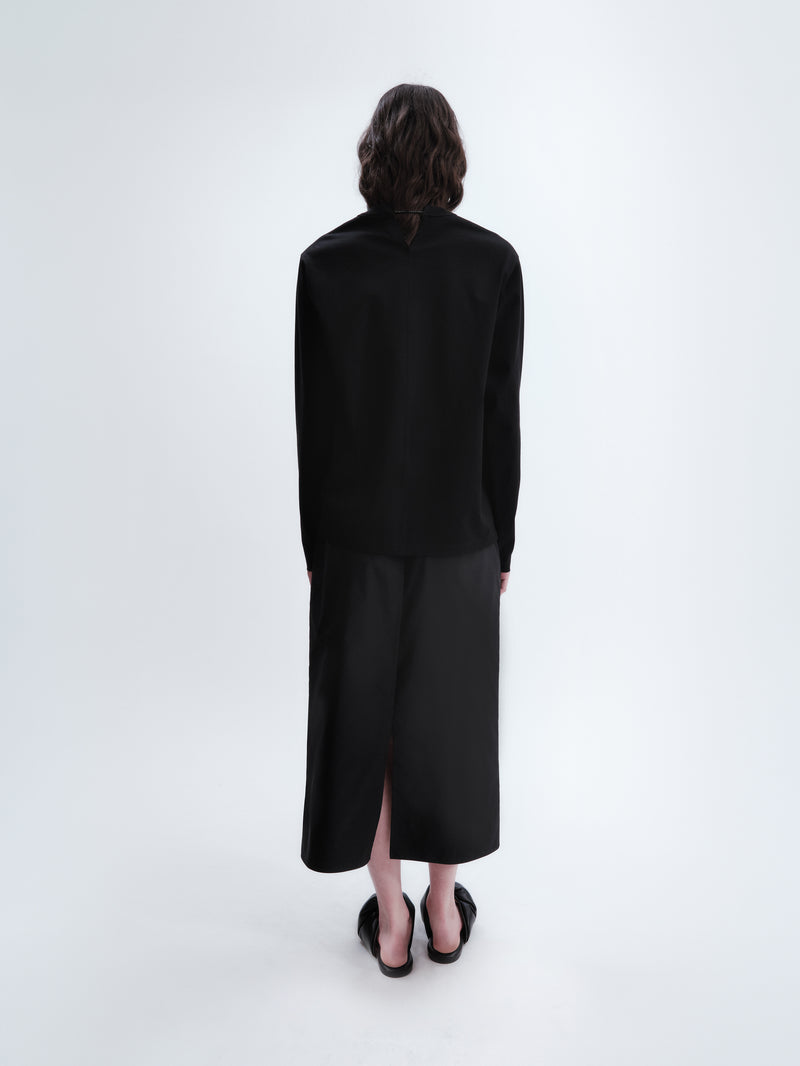Pearl l. sleeve T-shirt in classic jersey