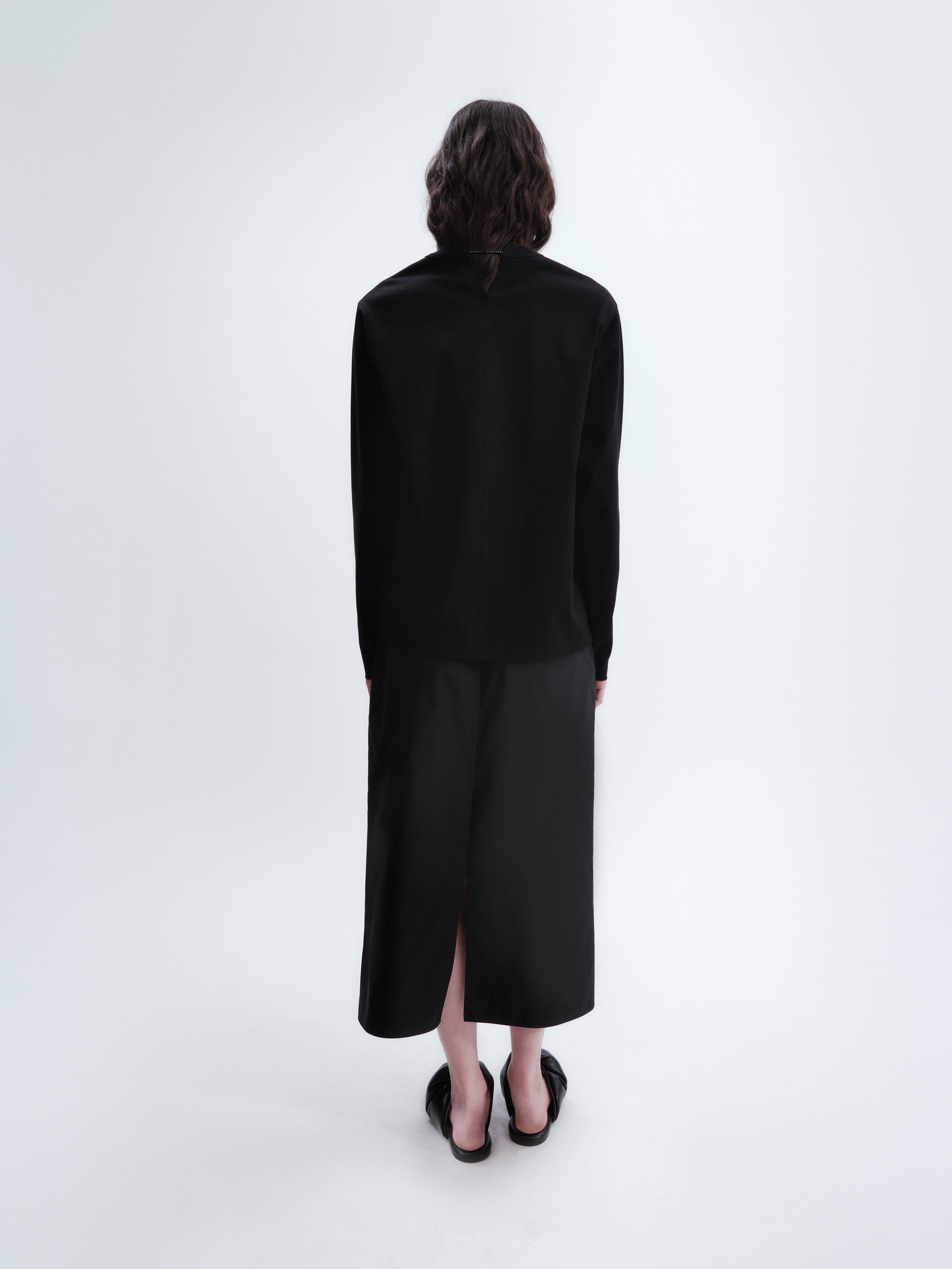 Pearl l. sleeve T-shirt in classic jersey