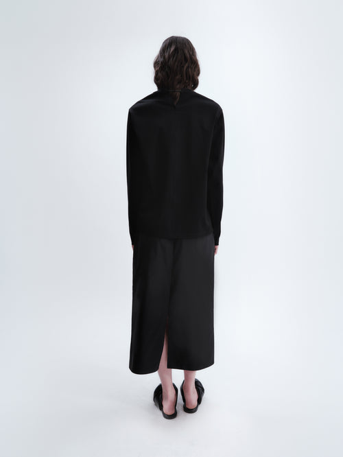 Pearl l. sleeve T-shirt in classic jersey