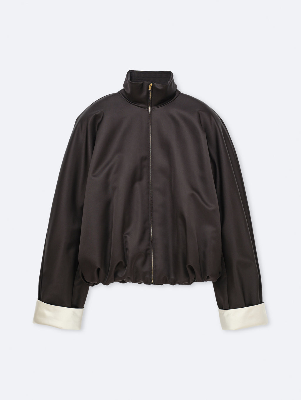 Blouson ouatiné en soie double