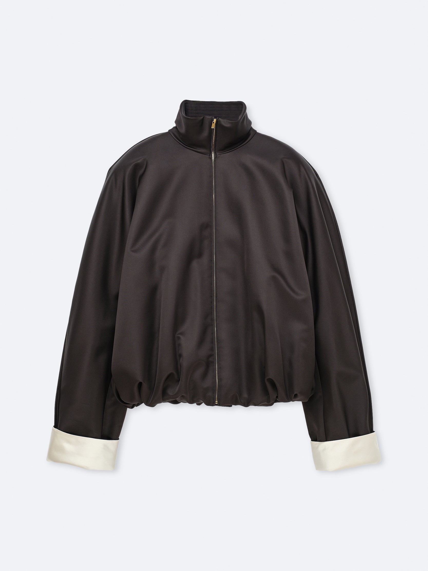 Blouson ouatiné en soie double