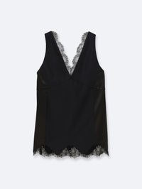 Top lingerie en flanelle