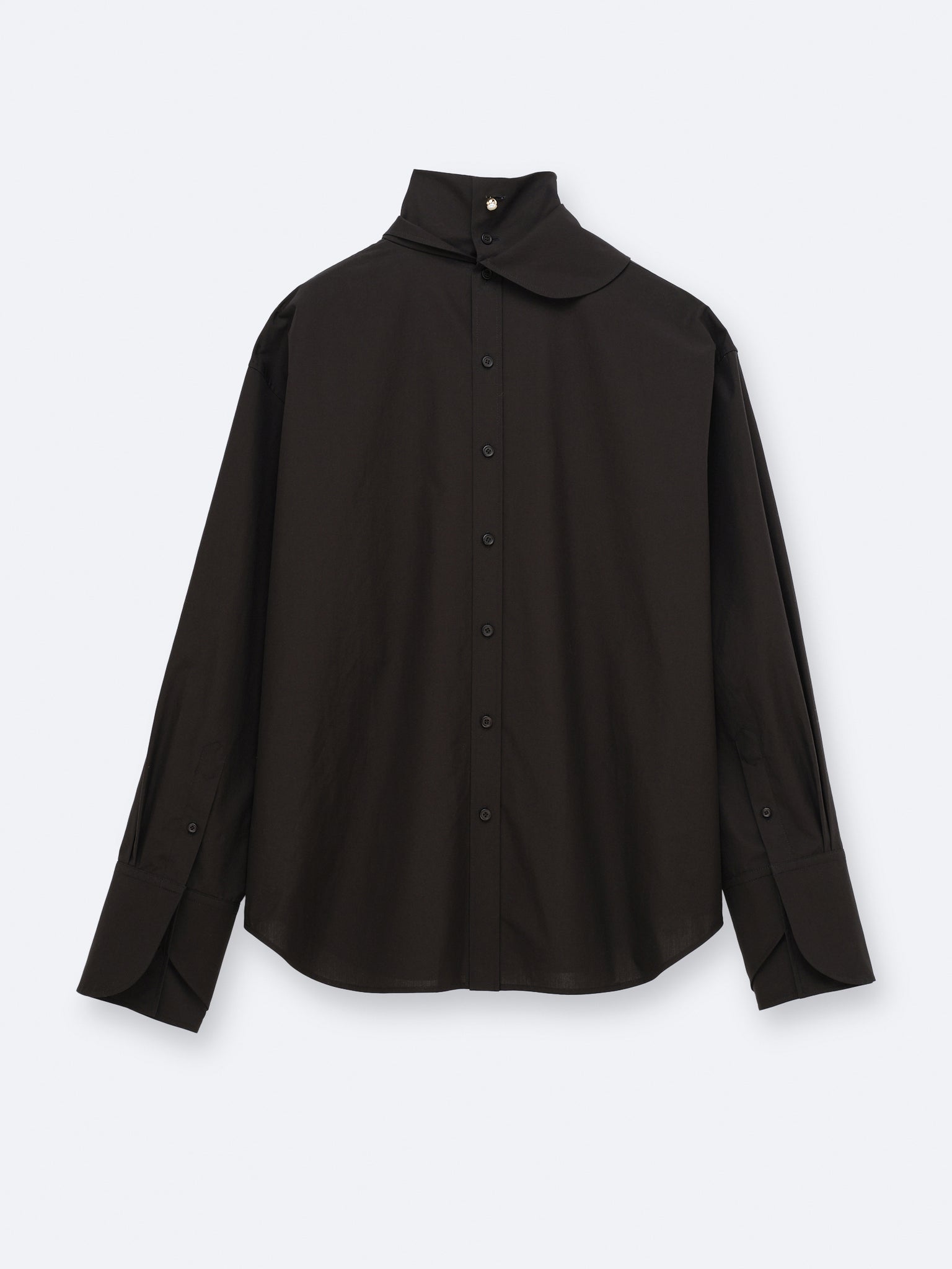 Chemise orchidée en popeline légère