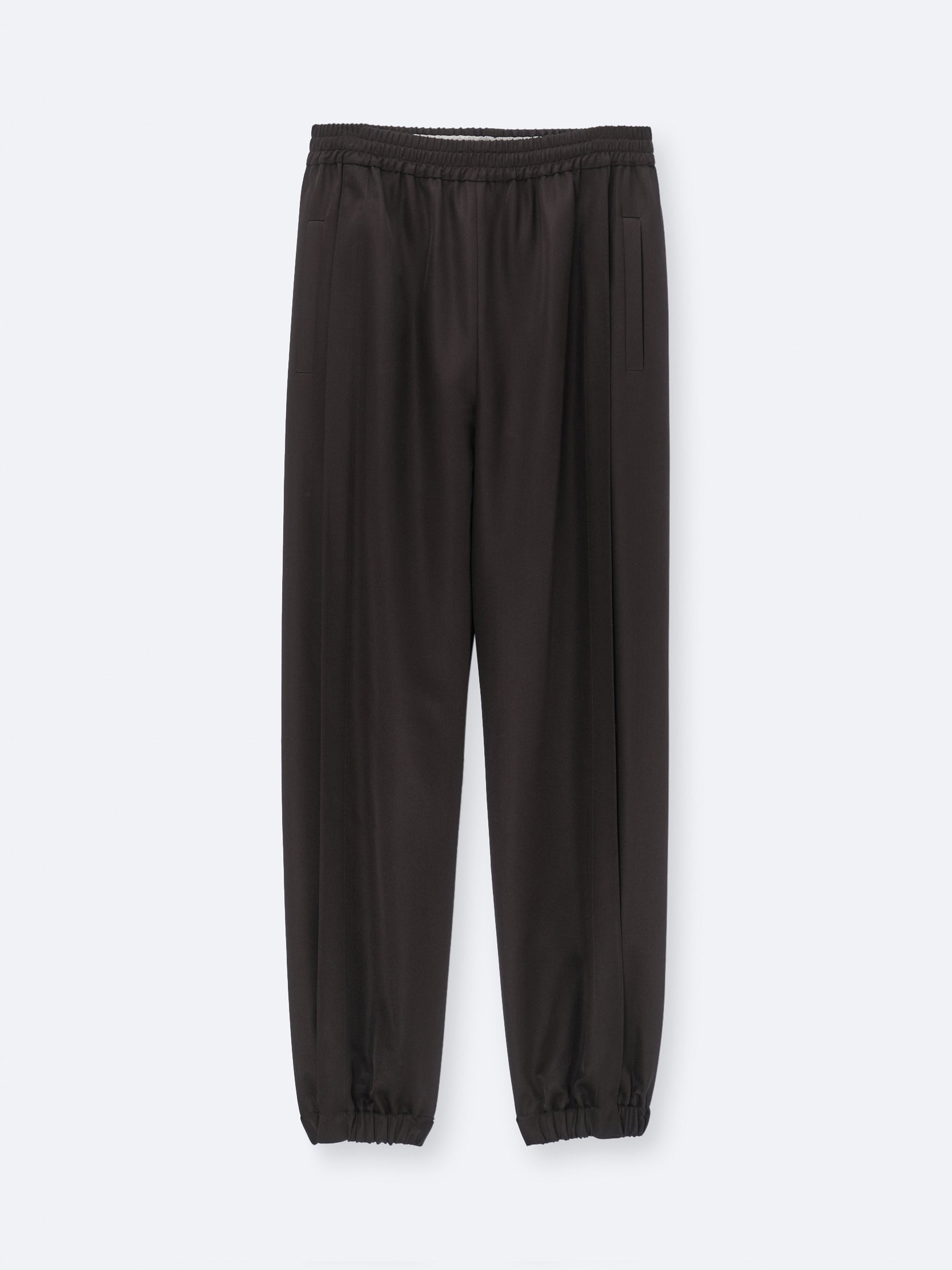 Jogging trousers in double silk