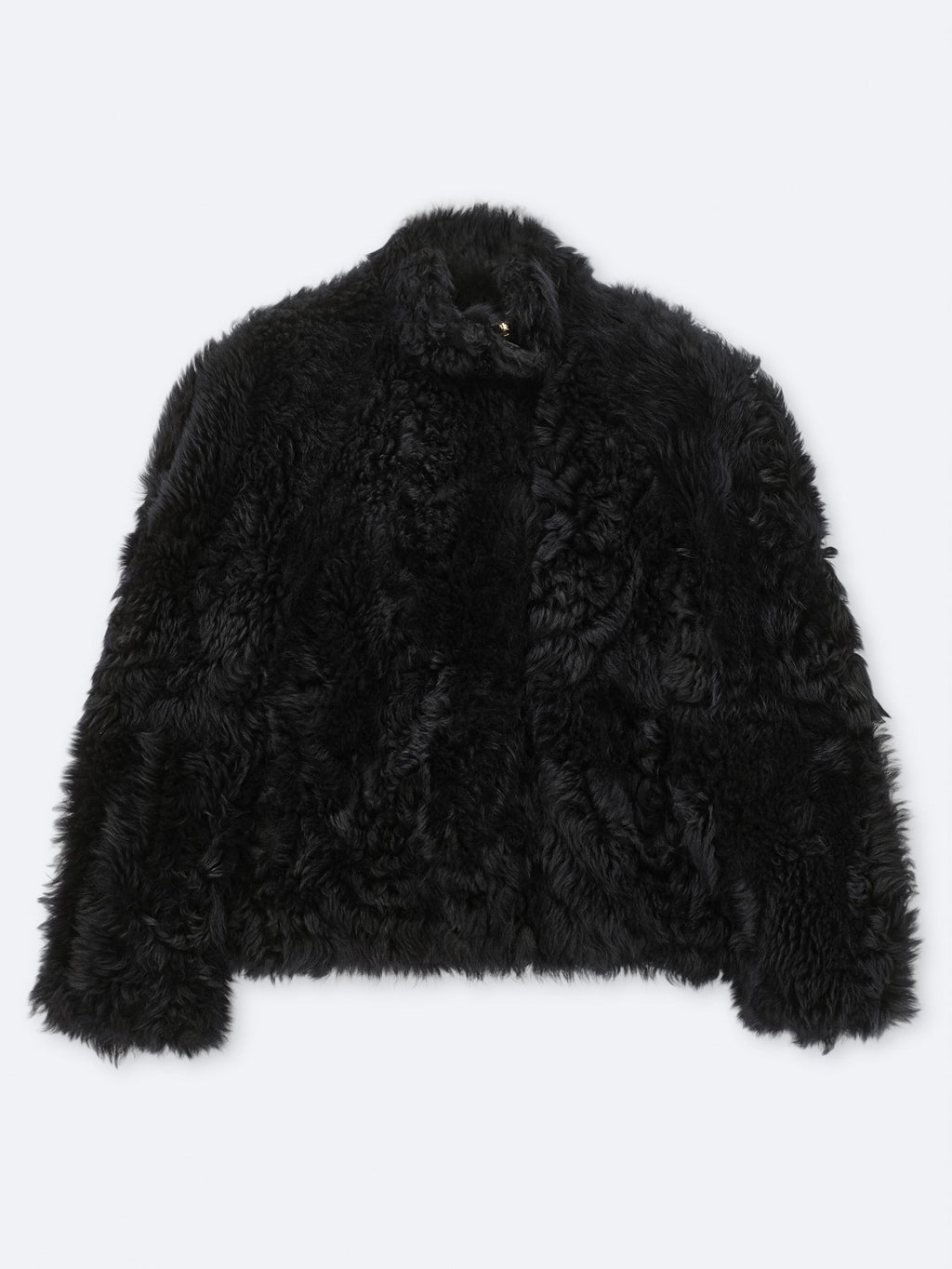 Short coat in Tuscan shearling