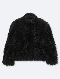 Short coat in Tuscan shearling