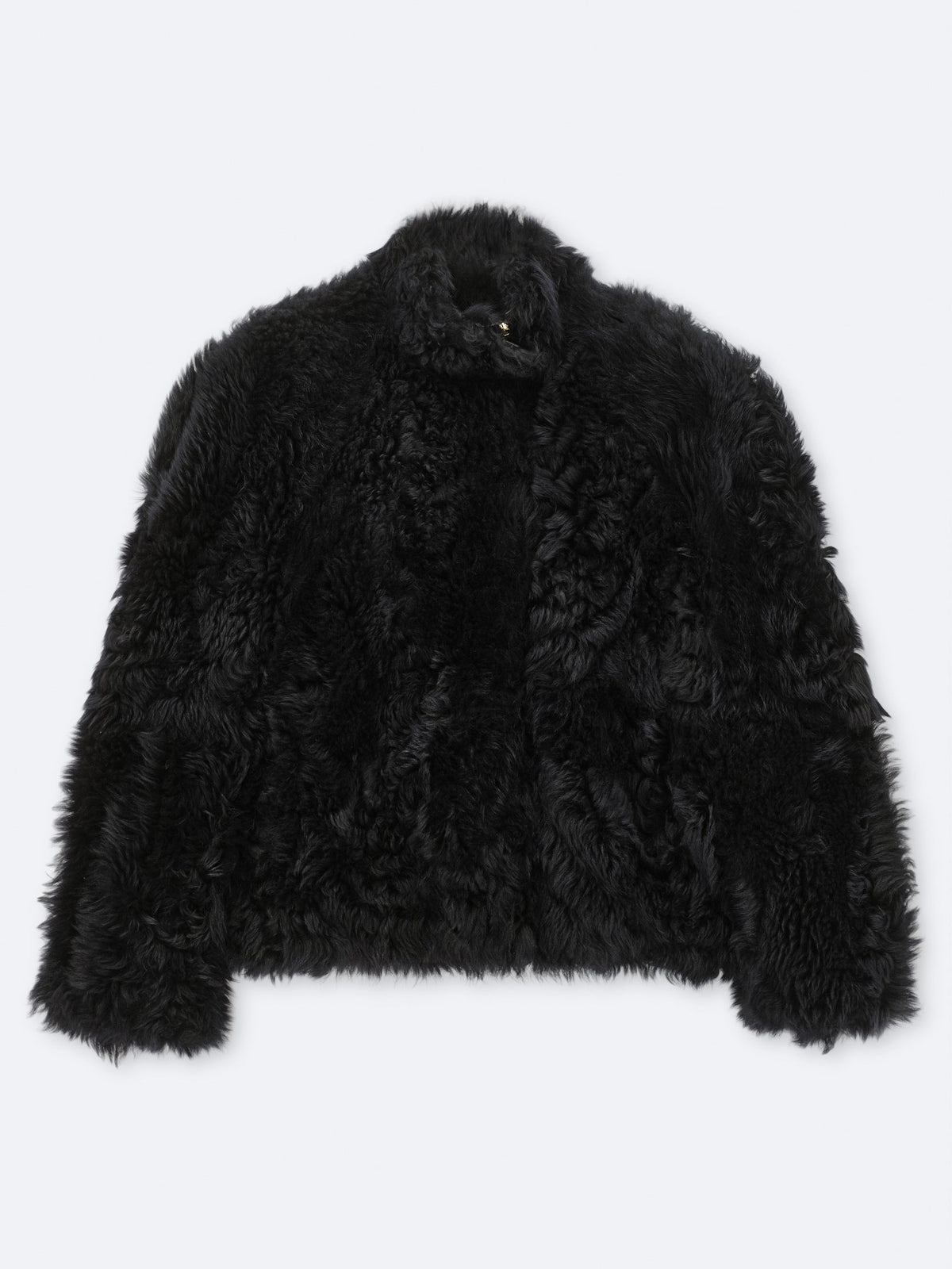 Short coat in Tuscan shearling