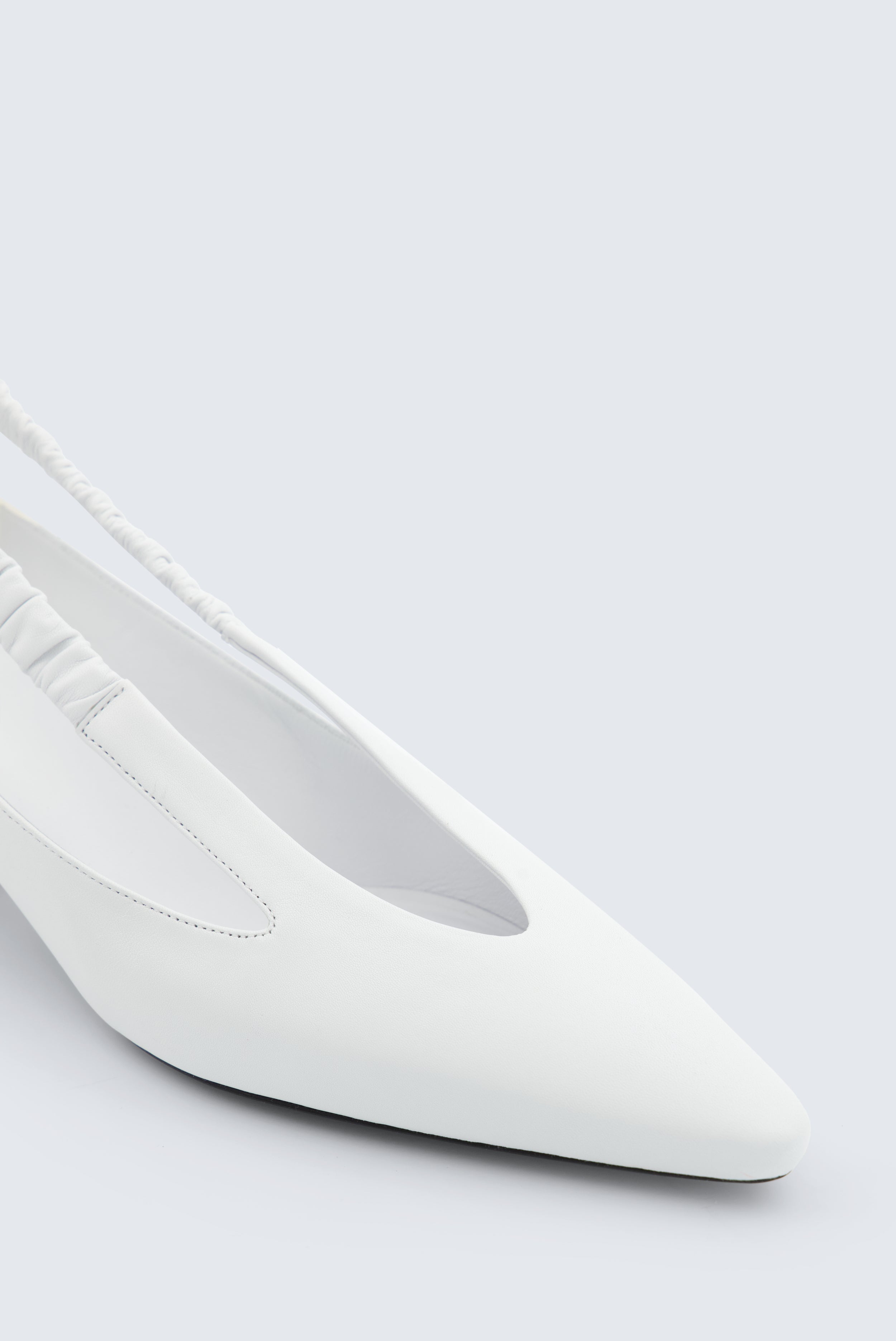 Coupole kitten heel in nappa leather