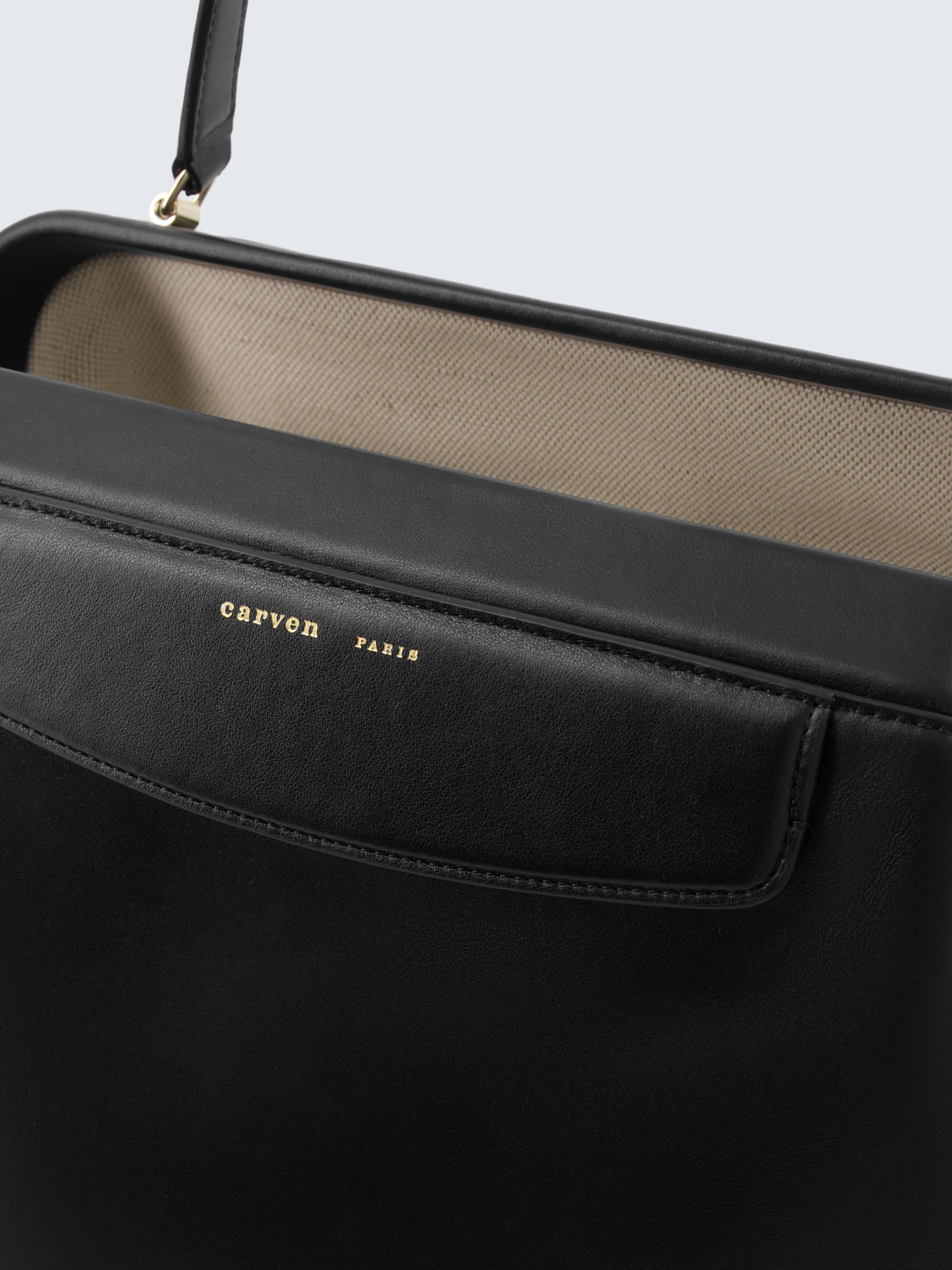 Sac Carmen Large en cuir nappa