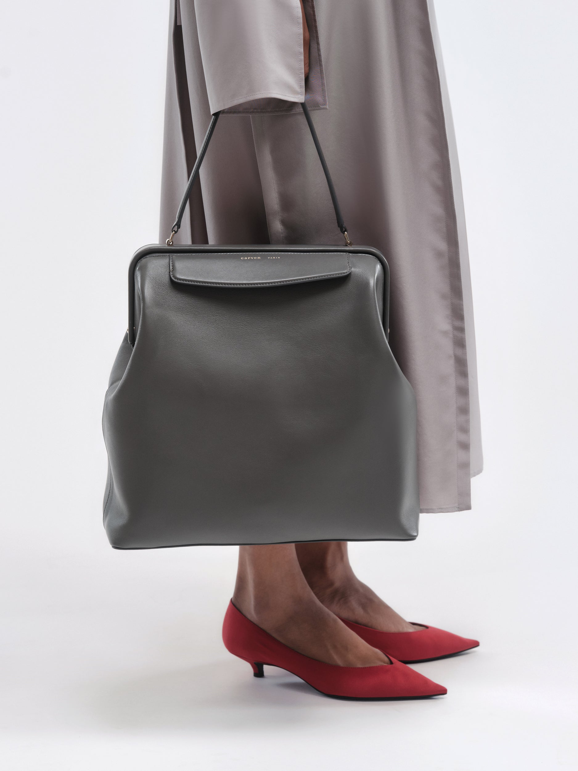 Sac Carmen Large en cuir nappa