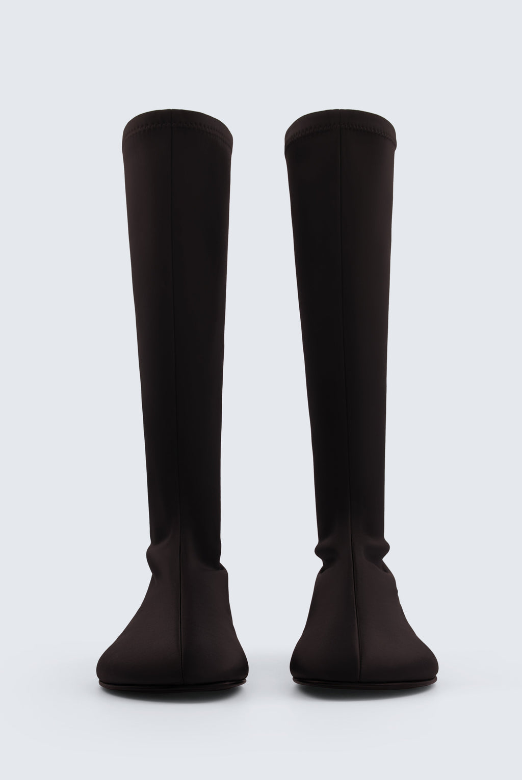 Bottes Glove en satin stretch