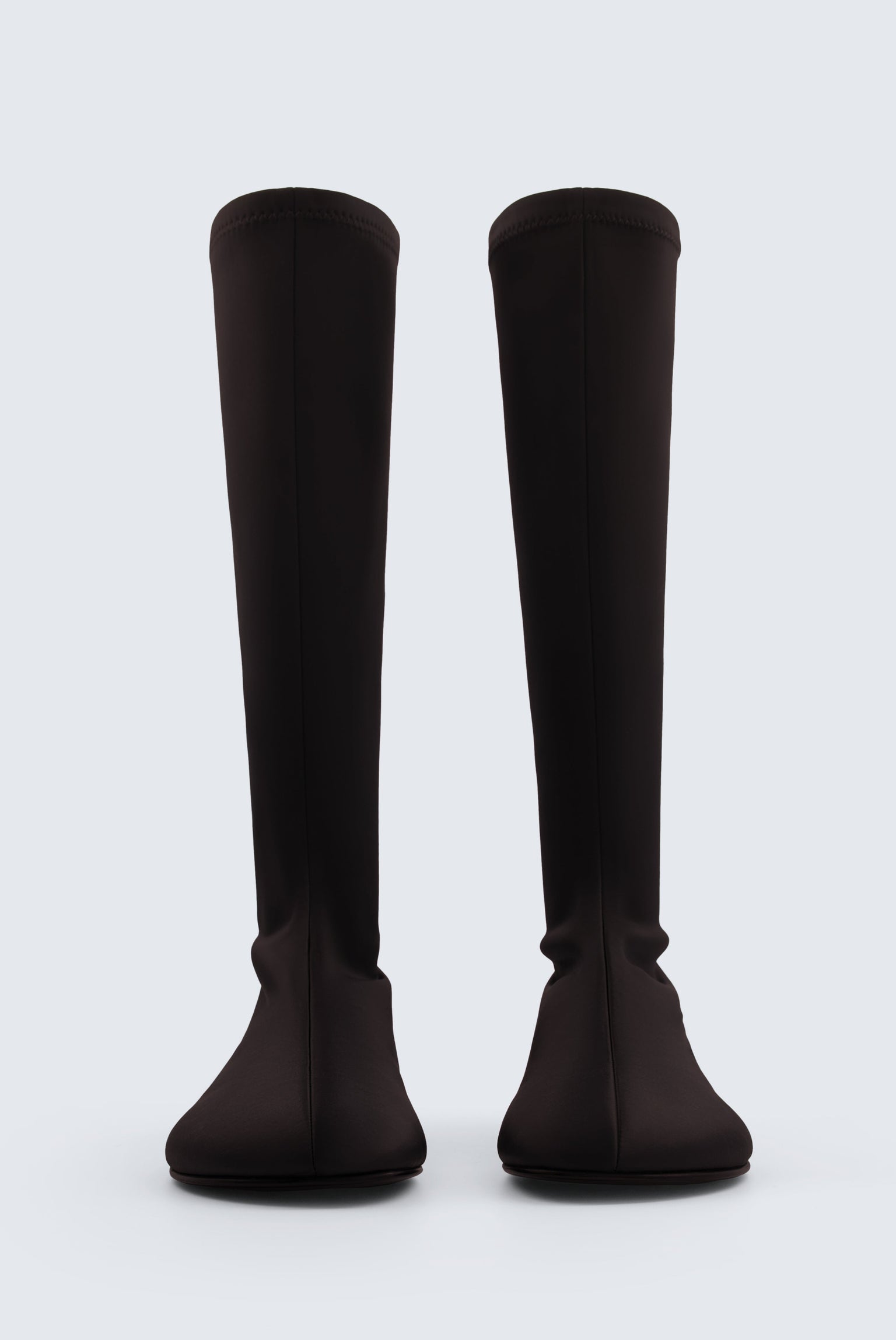 Bottes Glove en satin stretch