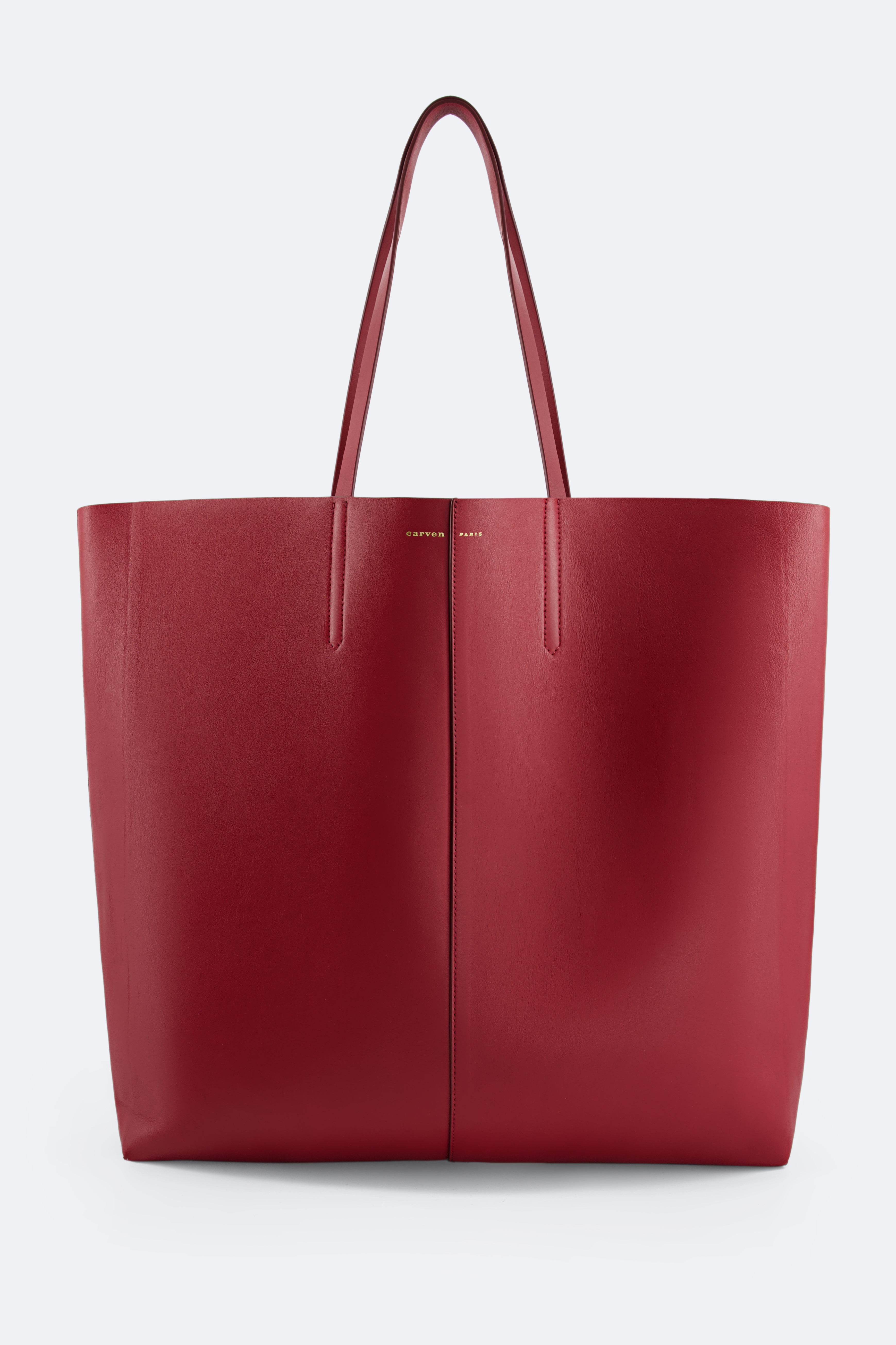 Jean tote bag in nappa leather