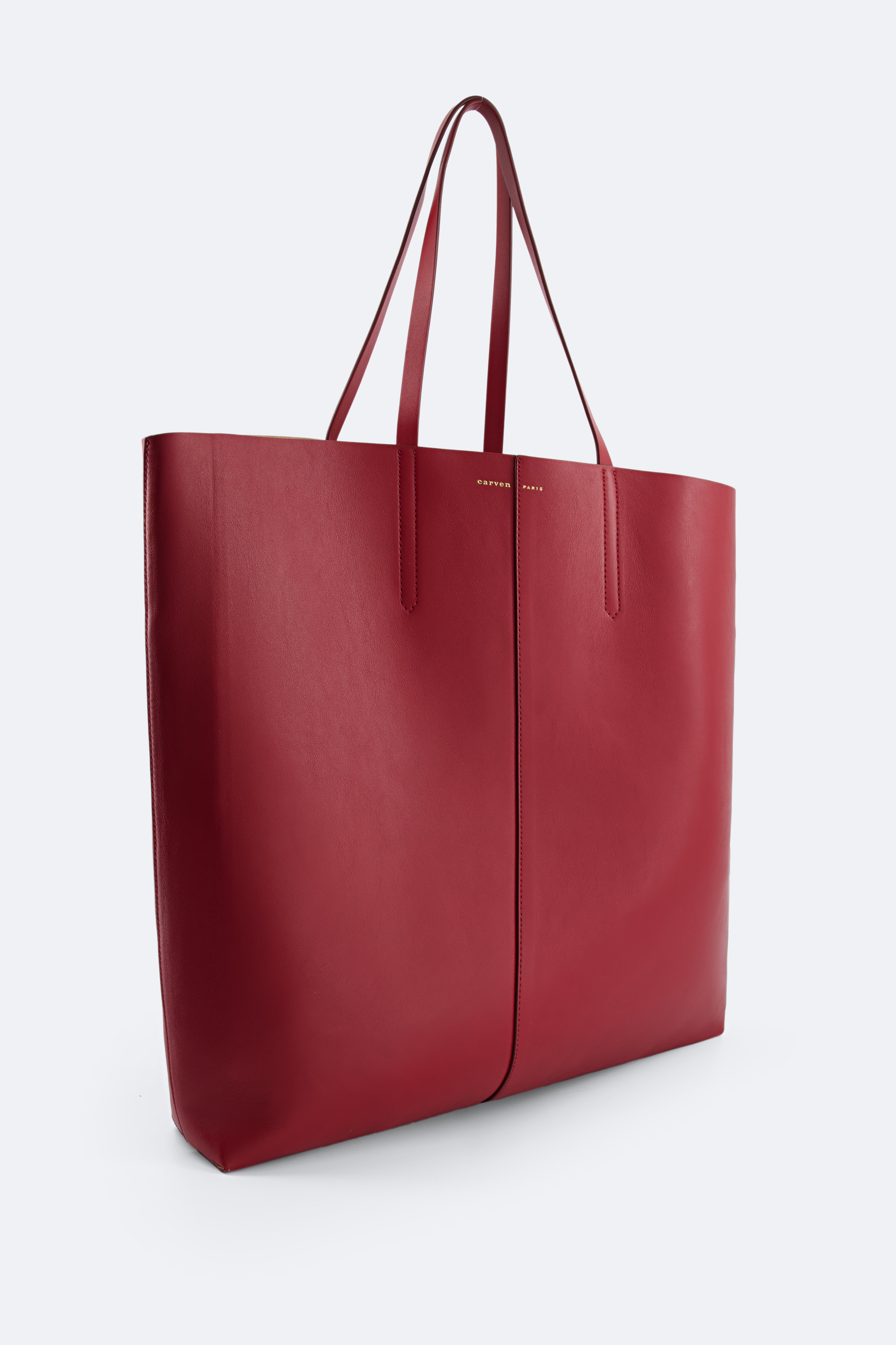 Jean tote bag in nappa leather