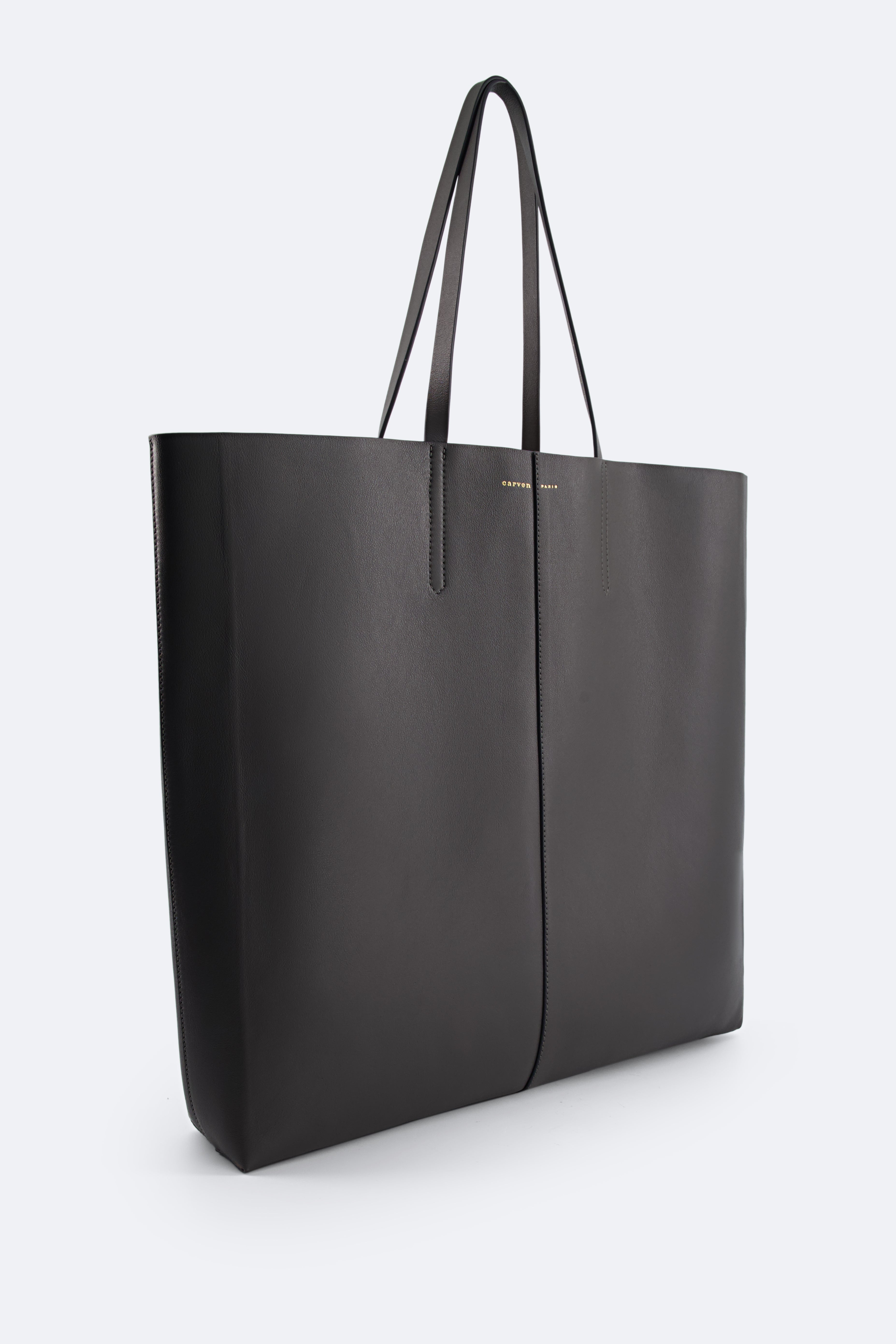 Jean tote bag in nappa leather