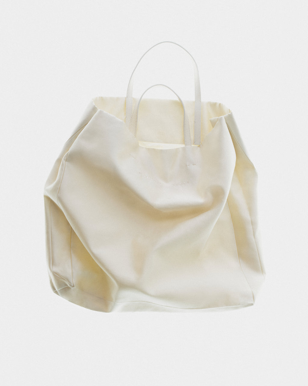 Jeanne tote bag in silk wool couture