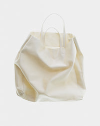 Jeanne tote bag in silk wool couture