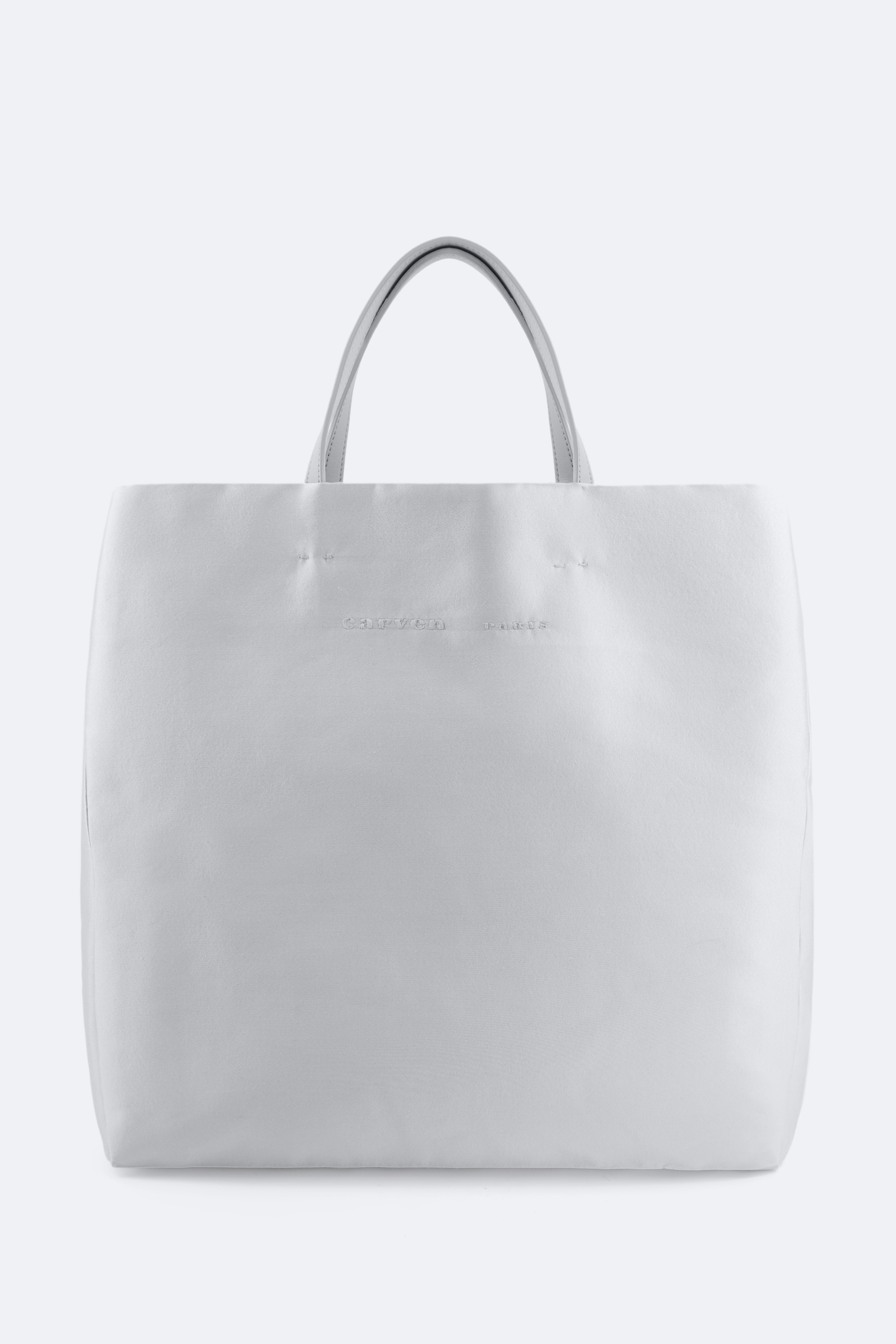 Cabas Jeanne en soie et laine couture