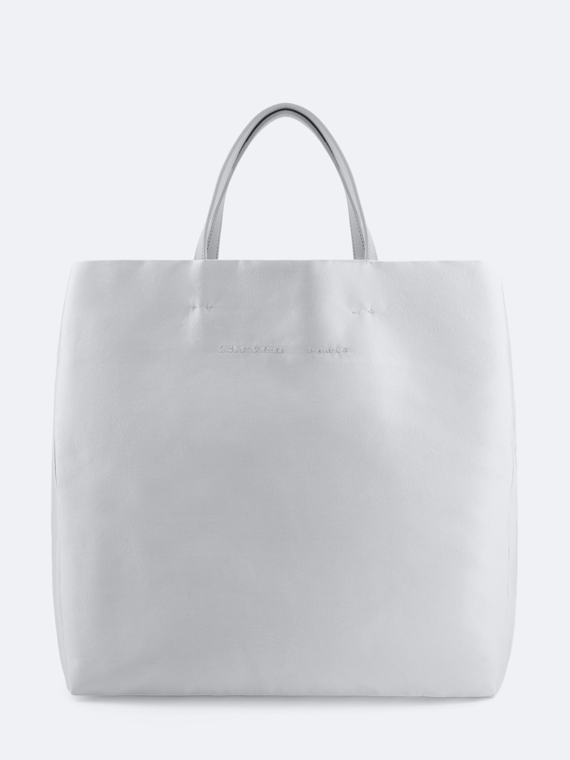 Cabas Jeanne en soie et laine couture