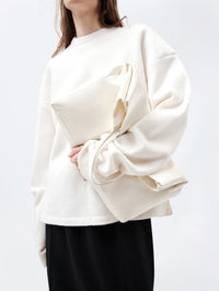 Cabas Jeanne en soie et laine couture